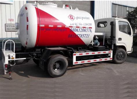 6000liters Propane LPG Tank Bobtail Truck 3ton Mobile Dispenser Truck ...