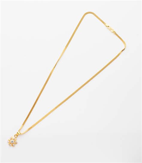 PNG & Son's Octa snowfall chain pendant – P. N. Gadgil & Sons Ltd