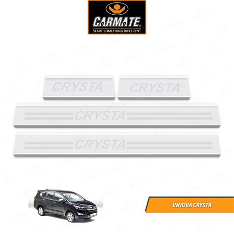CARMATE FOOT STEP DOOR SILL PLATE PLATE FOR TOYOTA INNOVA CRYSTA