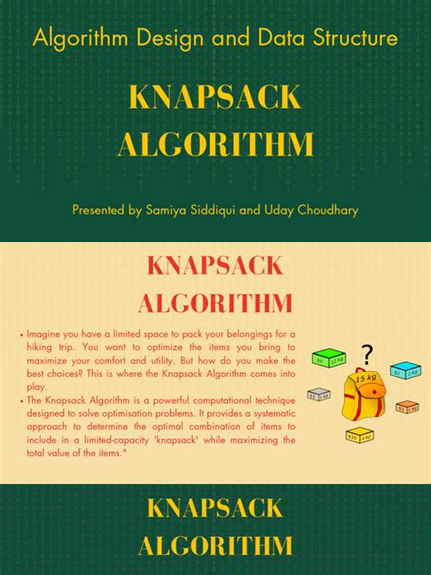 Image result for Knapsack Algorithm Time Complexity