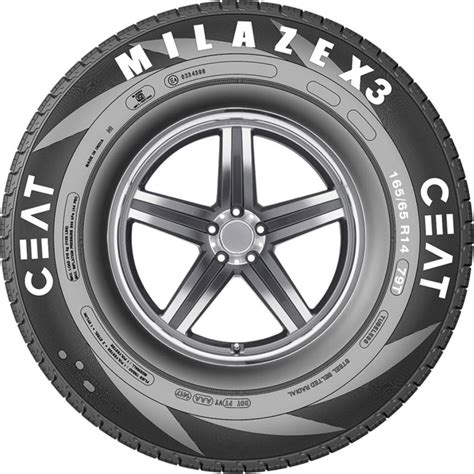 CEAT 165/65R14 MILAZE X3 TL 79T 4 Wheeler Tyre Price in India - Buy ...