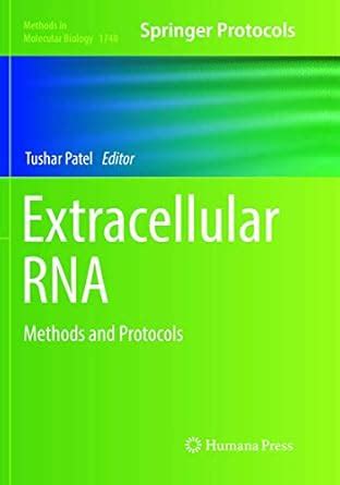 Buy Extracellular RNA: Methods and Protocols: 1740 (Methods in ...