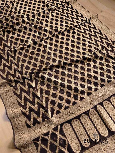 Buy Authentic Banarasi Georgette Sarees Online for Traditional Wear ...