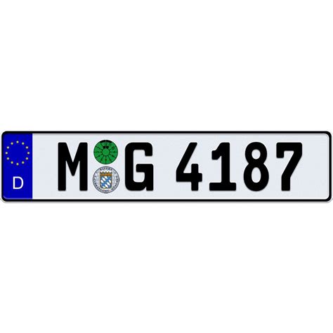 Germany License Plates