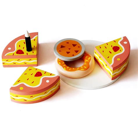 Buy Wooden Dessert Set For Kids Online in India | Shumee