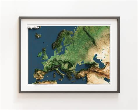 Europe Relief Map 的图像结果
