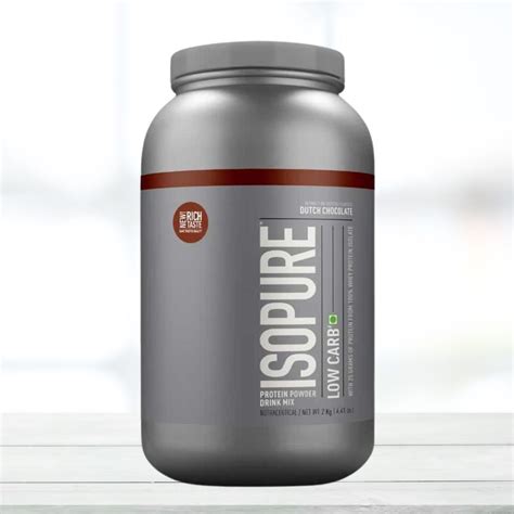 Nature's Best Isopure Low Carb 2kg Dutch Chocolate Flavor – The Muscle Kart