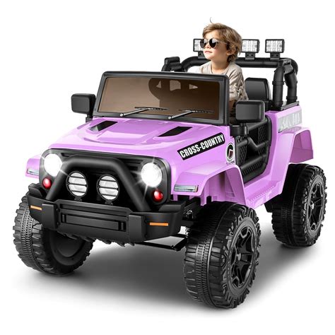 Buy Hikole Ride On Car for Kids, 12V Electric Car w/Remote Control ...