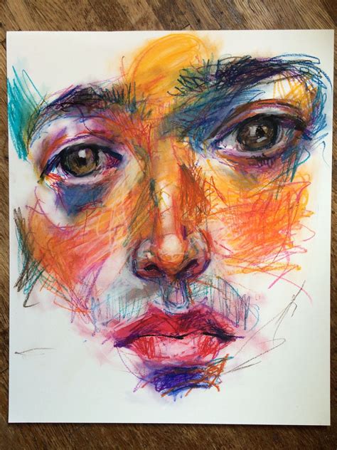 messing w/oil pastels | Oil pastel art, Oil pastel paintings, Pastel art