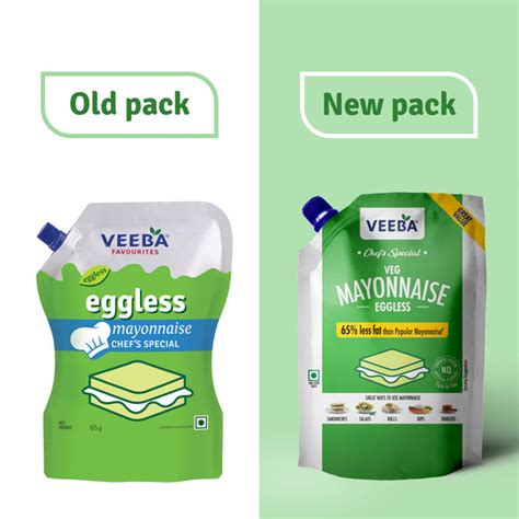VEEBA VEG MAYONNAISE EGGLESS CHEF'S SPECIAL (875G)