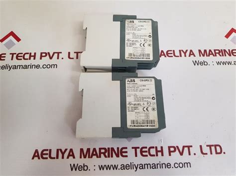 Abb Cm-srs.22 Over/ Under Current Rms Monitoring Relay 1Svr430841R1500 ...