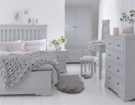 Beautiful Grey Painted Bedroom Furniture | Bedroom furniture sets, Oak ...