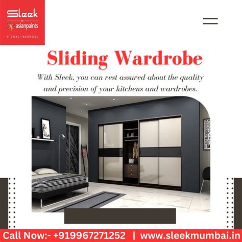 Sleek Sliding Wardrobes – Elegance Meets Functionality! | Sleek ...