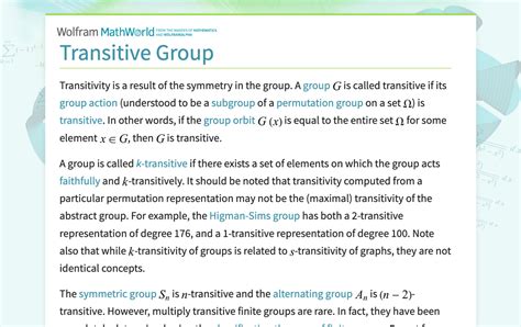 Image result for Transitive set Examples