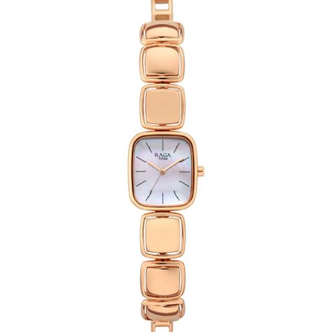 Buy Online Titan Raga Moments of Joy Mother of Pearl Dial Analog Rose ...