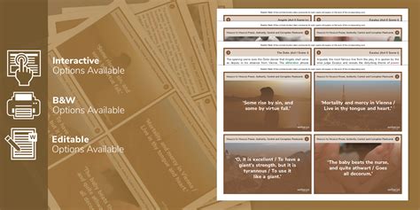 Measure for Measure: Power, Authority, Control and Corruption Flashcards
