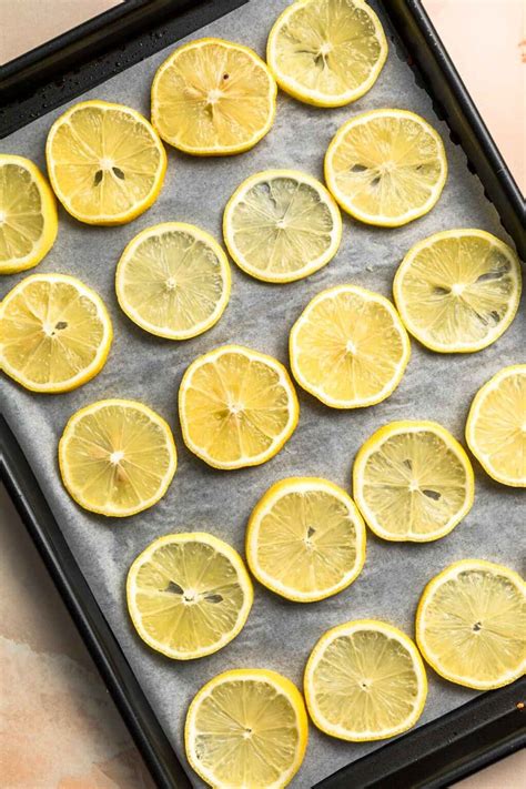 Homemade Dried Lemons - How To Make Lemon Slices - My Vegan Minimalist