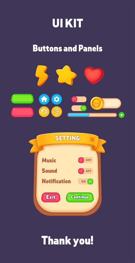 Image result for Game UI/UX Kit