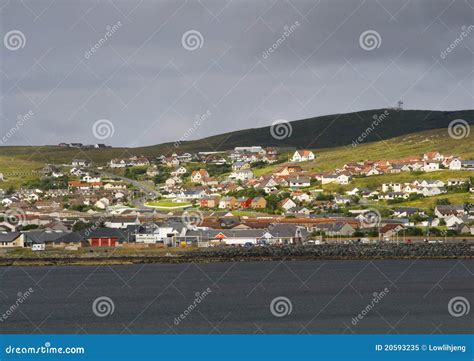 Lerwick, Shetland Islands stock image. Image of grey - 20593235