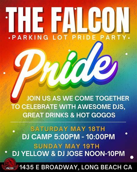 The Falcon Parking Lot Pride Party | Visit Gay Long Beach