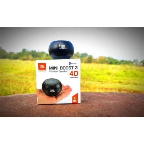 JBL mini boost 3 portable wireless bluetooth speaker with 4 hours ...