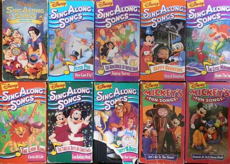 Disney sing along songs vhs - superDer