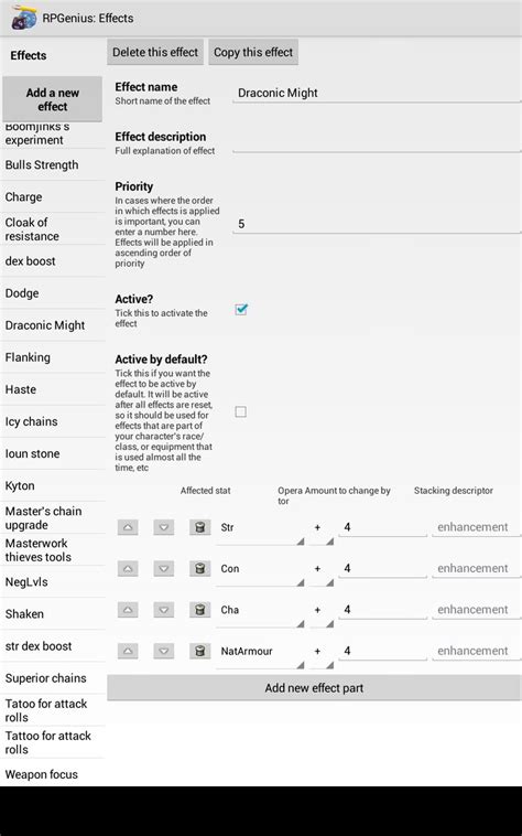 RPGenius: Character Sheets - App on Amazon Appstore