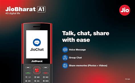 JioBharat A1 Karbonn 4G Keypad Phone with JioTV, JioHotstar ...