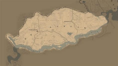Image result for RDR2 Town Map