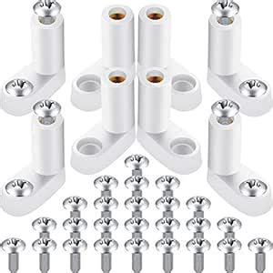 Mudder 50 PCB Board Mounting Feet L Shape Insulated PCB Spacer Plastic ...