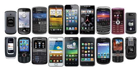 Cell Phone Types 的图像结果