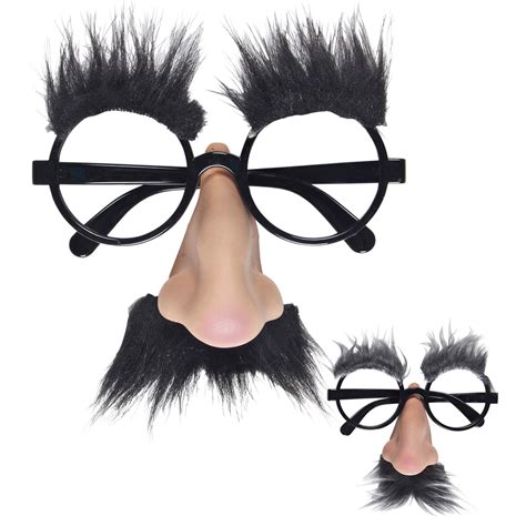 Nose Eyes Mustache Disguise Glasses With Nose Eyebrows Mustache