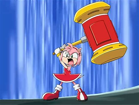 Amy Rose Piko Piko Hammer by YesiEguia on DeviantArt