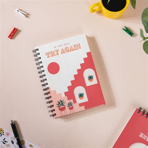 Printed Hardbound Planner And Notepad Set Online - Premium Notebook ...