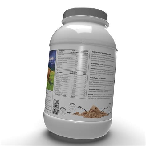 PURE POWDERS® MASS L370 Chocolate Flavour 3000g (6.6 lbs) - Pure ...