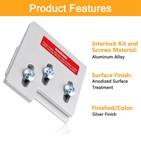 Buy ACANORA Generator Interlock Kits for Square D QO or Homeline 150 or ...