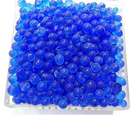 Elysian Color Indicating Desiccant Silica Gel Beads (Blue, 1 KG ...