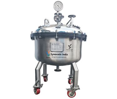 PNF Pressure Nutsche Filter Dryer Manufacturer in Mumbai | Synovatic India