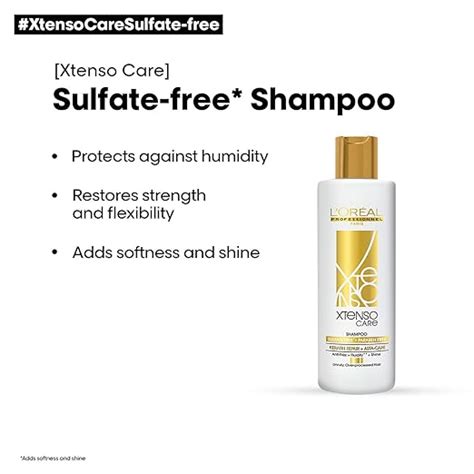 Buy Loreal Professionnel Xtenso Care Sulfate Free Shampoo, 250 ml | 19 ...