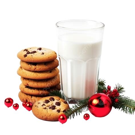 Milk And Cookies For Santa Claus Under The Christmas Tree, Christmas ...