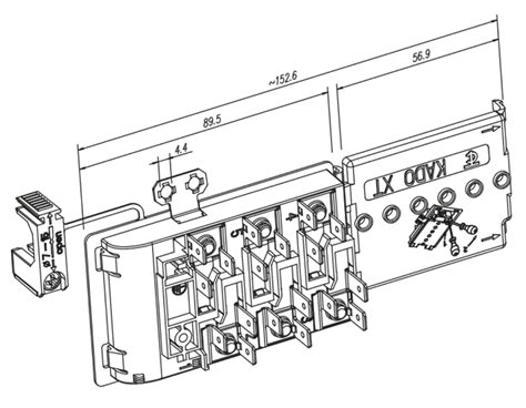 Flat cable connection boxes 3-phase | KADO XT - Electro Terminal