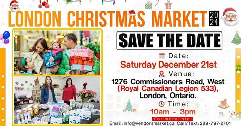 London (Ontario) Christmas Market – A Day of Festive Shopping Awaits ...