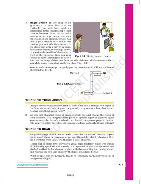 Chapter 12 Light Shadow and Reflection Class 6 Science 的图像结果