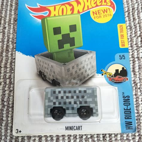 Hot Wheels Minecart the Minecraft HW Ride Ons Perfect Birthday - Etsy ...