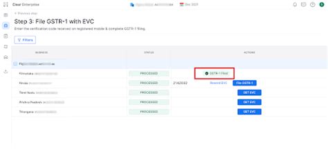 Filing Nil GSTR 1 Return on GST Portal