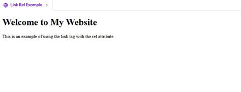 Image result for HTML Link Rel