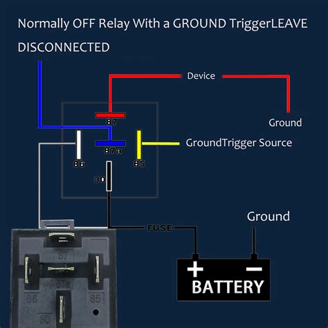 5 Pin Switching Relay Diagram ALL ROCKER SWITCHES WIRING DIAGRAMS