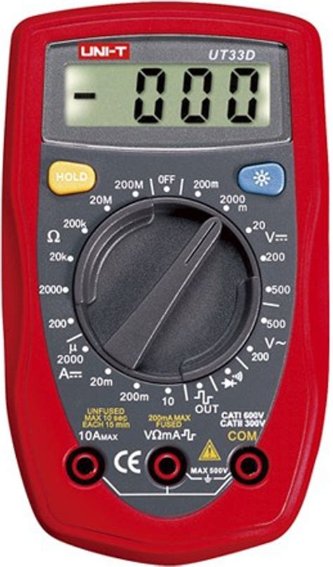 Unit UT33D Digital Multimeter Price in India - Buy Unit UT33D Digital ...