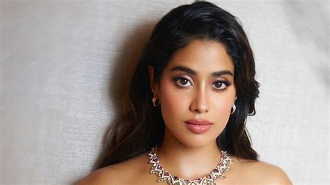 Janhvi Kapoor's mesh and metallic cinched gown is a custom piece by ...