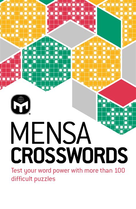 Mensa Crosswords: Test your word power with more than 100 puzzles by Dr ...